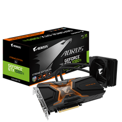 Видеокарта GIGABYTE GeForce GTX 1080 Ti Waterforce Xtreme Edition 11G AORUS