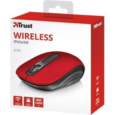 Мышка Trust Aera wireless mouse red (22374)