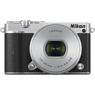 Цифровой фотоаппарат Nikon 1 J5 +10-30mm PD-Zoom KIT Silver (VVA243K001)