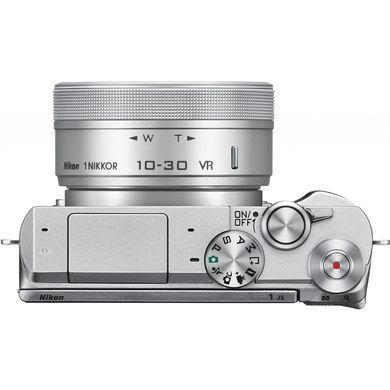 Цифровой фотоаппарат Nikon 1 J5 +10-30mm PD-Zoom KIT Silver (VVA243K001)