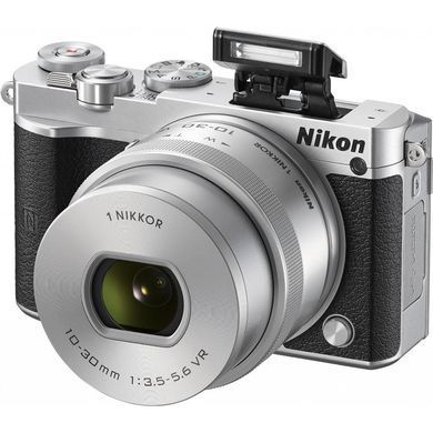 Цифровой фотоаппарат Nikon 1 J5 +10-30mm PD-Zoom KIT Silver (VVA243K001)