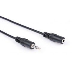 Кабель мультимедийный Vinga Jack 3.5mm M/F 3.0m (3.5STMF01-3.0)