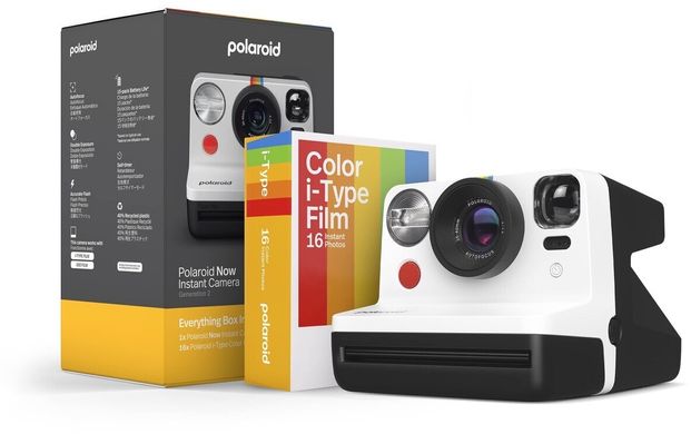 Фотокамера мгновенной печати Polaroid Now Gen 2 Black & White Everything Box (6248)