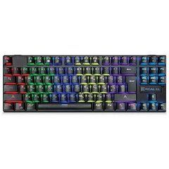 Клавиатура REAL-EL M28 RGB TKL, black