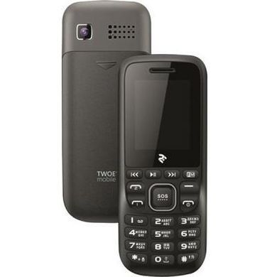 Мобильный телефон 2E E180 Dual Sim Grey (708744071033)