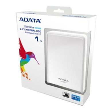 Внешний жесткий диск 2.5" 1TB ADATA (AHV620-1TU3-CWH)