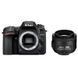 Цифровой фотоаппарат Nikon D7500 + AF-S DX 35 f/1.8G (VBA510K007)