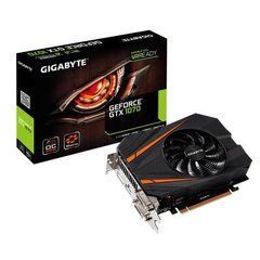Видеокарта GIGABYTE GeForce GTX1070 8192Mb Mini ITX OC (GV-N1070IXOC-8GD)