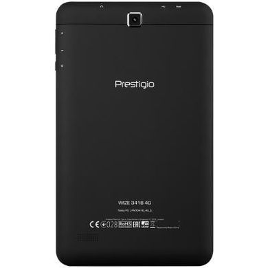 Планшет PRESTIGIO MultiPad Wize 3418 4G, 8'' 16GB Black (PMT3418_4G_D)