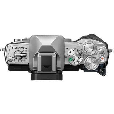 Цифровой фотоаппарат OLYMPUS E-M10 mark III Body silver (V207070SE000)
