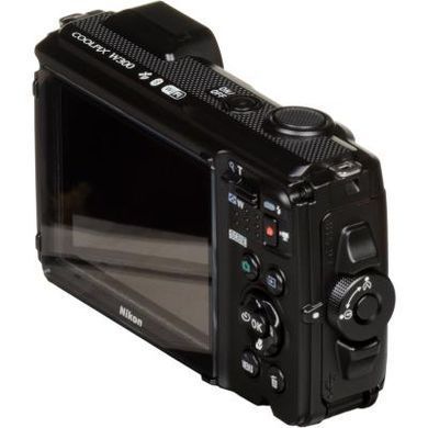 Цифровой фотоаппарат Nikon Coolpix W300 Black Holiday kit (VQA070K001)