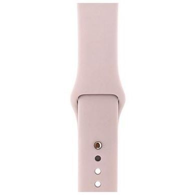 Смарт-часы Apple Series 3 GPS, 42mm Gold Aluminium Case with Pink Band (MQL22FS/A)