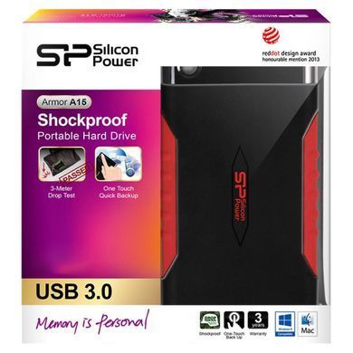 Внешний жесткий диск 2.5" 2TB Silicon Power (SP020TBPHDA15S3L)