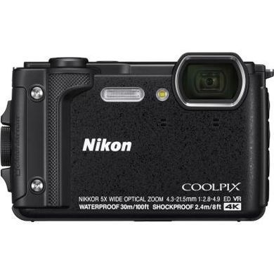 Цифровой фотоаппарат Nikon Coolpix W300 Black Holiday kit (VQA070K001)