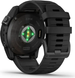 Смарт-часы Garmin Epix Pro Gen 2 Sapphire 47mm Carbon G. DLC Tit. with Black Band (010-02803-10/11)