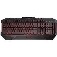 Клавиатура ASUS Cerberus USB Black UKR (90YH00R1-B2QA00)
