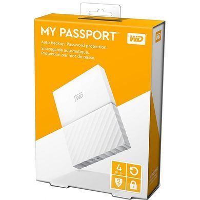 Внешний жесткий диск 2.5" 4TB Western Digital (WDBYFT0040BWT-WESN)