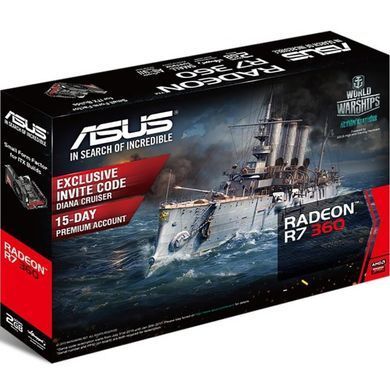 Видеокарта ASUS Radeon R7 360 2048Mb MINI (MINI-R7360-2G)