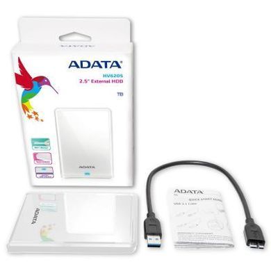 Внешний жесткий диск 2.5" 4TB ADATA (AHV620S-4TU31-CWH)