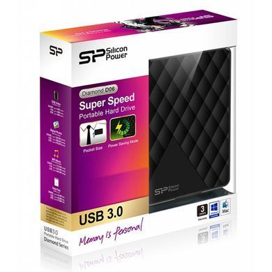 Внешний жесткий диск 2.5" 1TB Silicon Power (SP010TBPHDD06S3K)
