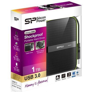 Внешний жесткий диск 2.5" 2TB Silicon Power (SP020TBPHDA60S3K)