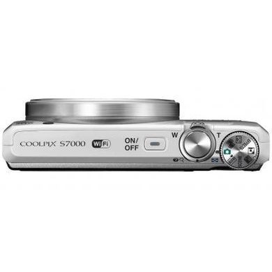 Цифровой фотоаппарат Nikon Coolpix S7000 White (VNA801E1)