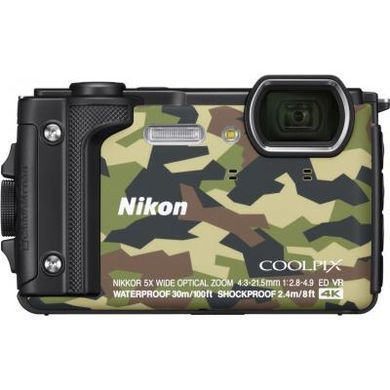 Цифровой фотоаппарат Nikon Coolpix W300 Camouflage Holiday kit (VQA073K001)