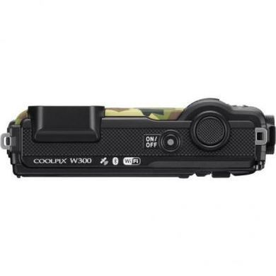 Цифровой фотоаппарат Nikon Coolpix W300 Camouflage Holiday kit (VQA073K001)