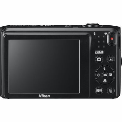 Цифровой фотоаппарат Nikon Coolpix A300 Black+8GB+case (VNA961K003)
