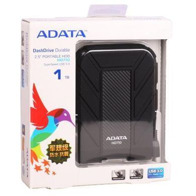 Внешний жесткий диск 2.5" 2TB ADATA (AHD710-2TU3-CBK)