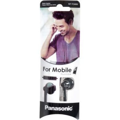 Наушники PANASONIC RP-TCM50E Black (RP-TCM50E-K)