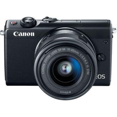 Цифровой фотоаппарат Canon EOS M100 + 15-45 IS STM Black (2209C048)