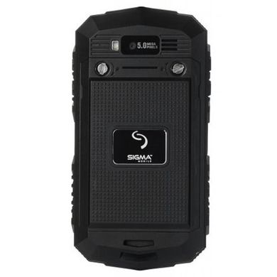 Мобильный телефон Sigma X-treme PQ16 Dual Sim Black (4827798373828)
