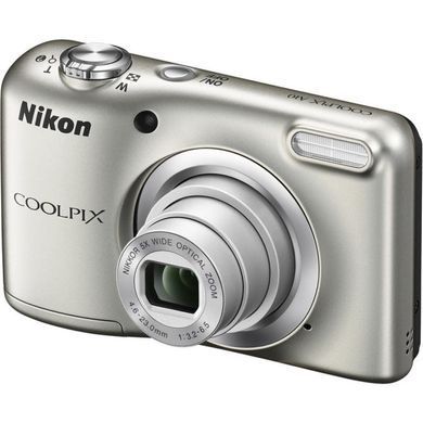 Цифровой фотоаппарат Nikon Coolpix A10 Silver (VNA980E1)