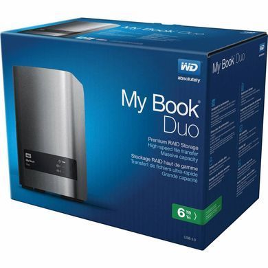 Внешний жесткий диск 3.5" 6TB Western Digital (WDBLWE0060JCH-EESN)