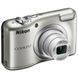 Цифровой фотоаппарат Nikon Coolpix A10 Silver (VNA980E1)
