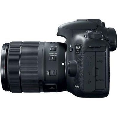 Цифровой фотоаппарат Canon EOS 7D Mark II + объектив 18-135 IS USM + WiFi адаптер W-E1 (9128B163)