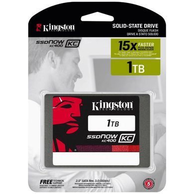 Накопитель SSD 2.5" 1TB Kingston (SKC400S37/1T)