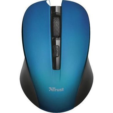 Мышка Trust Mydo Silent wireless mouse blue (21870)