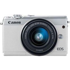 Цифровой фотоаппарат Canon EOS M100 15-45 IS STM Kit White (2210C048)