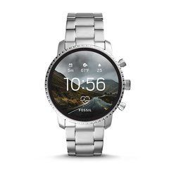 Смарт-часы Fossil GEN 4 SMARTWATCH - Q EXPLORIST HR STAINLESS STEEL