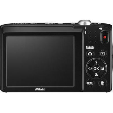 Цифровой фотоаппарат Nikon Coolpix A100 Black (VNA971E1)