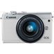 Цифровой фотоаппарат Canon EOS M100 15-45 IS STM Kit White (2210C048)