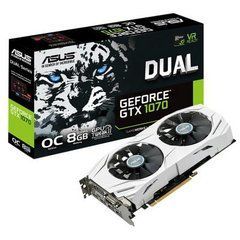 Видеокарта ASUS GeForce GTX1070 8192Mb DUAL OC (DUAL-GTX1070-O8G)