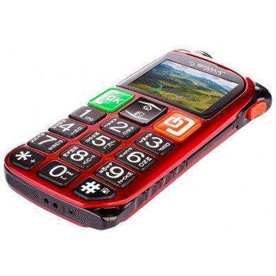 Мобильный телефон Sigma Comfort 50 Light DS Red (4827798224335)