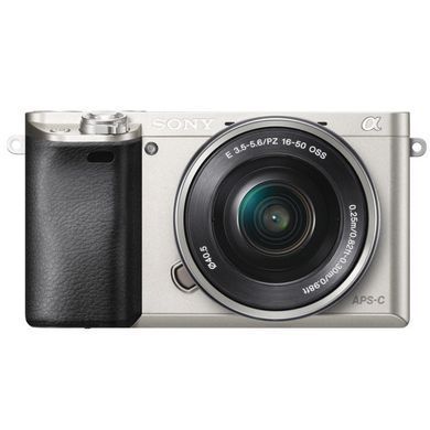 Цифровой фотоаппарат SONY Alpha 6000 + 16-50mm + 55-210mm kit Silver (ILCE6000YS.CEC)
