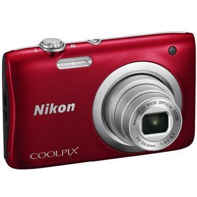 Цифровой фотоаппарат Nikon Coolpix A100 Red (VNA972E1)