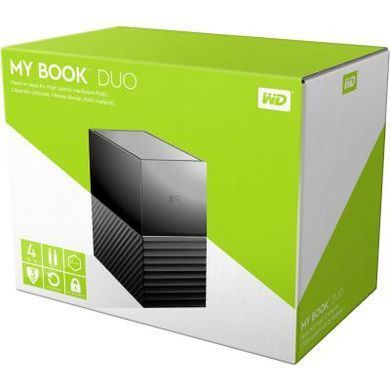 Внешний жесткий диск 3.5" 4TB My Book Duo Western Digital (WDBFBE0040JBK-EESN)