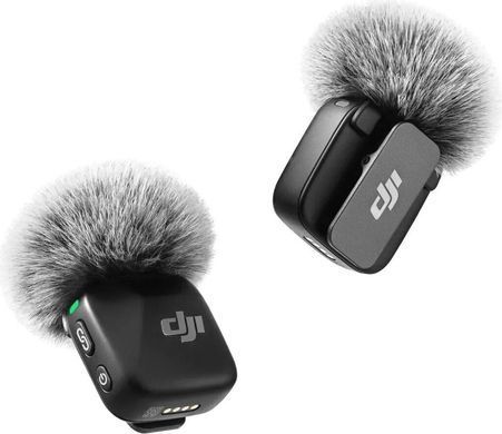 Микрофонная радиосистема для фотокамеры, для смартфона DJI Mic Mini 2TX + 1RX + Charging Case