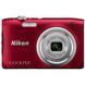Цифровой фотоаппарат Nikon Coolpix A100 Red (VNA972E1)